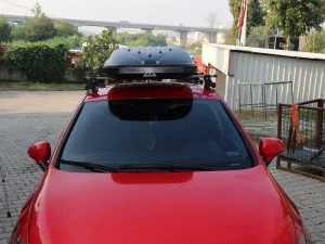 Автобокс на дах правосторонній - Cappafe 350 л чорний 6