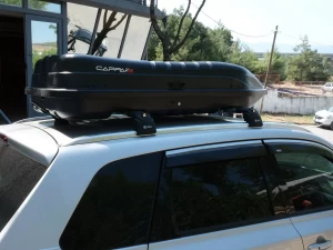 Автобокс на дах правосторонній - Cappafe 450 л чорний 7