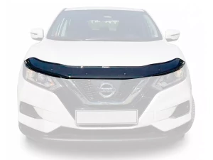 Дефлектор капота Nissan Qashqai II (J11; 17-21) рестайлінг  - Cappafe