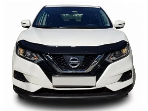 Дефлектор капота Nissan Qashqai II (J11; 17-21) рестайлінг  - Cappafe 4