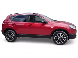 Дефлектори вікон Nissan Qashqai I (J10; 07-13) - Sunplex (з хром молдингом) 4