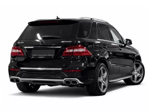 Бампер задній  Mercedes ML W166 (11-14) – ML63 AMG стиль 4