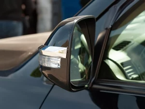 Смужки на дзеркала Toyota LC J150 Prado IV (09-23) - хромовані 7