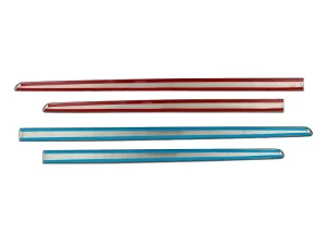 Хром молдинг дверний VW Caddy III (15-20) короткий - Omsa 4