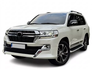 Вії на фари Toyota LC200 (16-21) - хром 4