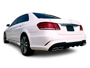 Бампер задний Mercedes E W212 (13-16) Sedan - E63 AMG стиль 3