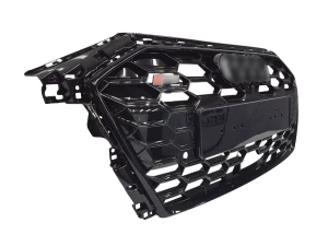 Решітка Audi A3 IV (8Y; 20-23) - S-стиль (чорна)