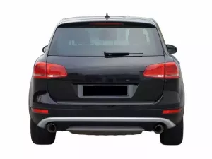 Накладка заднього бампера VW Touareg II (7P; 10-14) - під фарбування 4