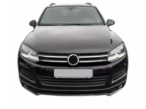 Накладка переднього бампера VW Touareg II (7P; 10-14) - R-Line стиль 6