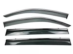 Вітровики VW Atlas / Teramont (16-) - Hawk (з хром молдингом) 4 шт 2