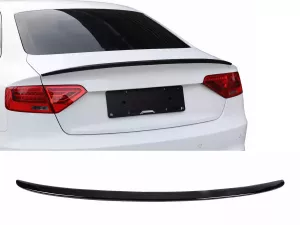 Спойлер багажника Audi A5 I (8T; 07-16) Coupe - S5 стиль ABS (чорний)