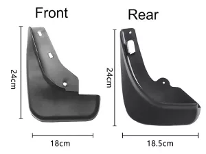 Бризковики Ford Focus II (04-10) Hatchback - Benke 4