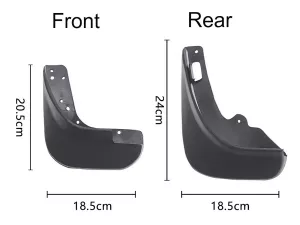 Бризковики Ford Focus II (04-10) Sedan - Premium 4