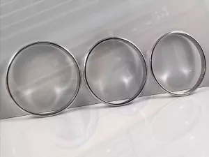 Кільця на ручки пічки Mercedes W201 (190) (82-93) - під дерево консоль 6