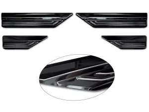 Накладки на пороги VW Tiguan III (24-) - Avisa (чорні)