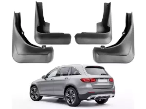 Бризковики Mercedes GLC X253 (15-22) з порогами - Benke