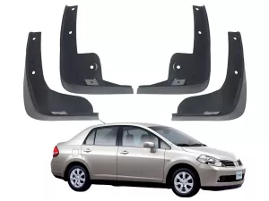 Брызговики Nissan Tiida I (C11; 04-11) - Benke