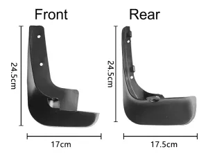 Бризковики Nissan NV200 (09-18) - Benke 4