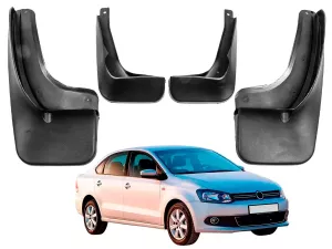 Брызговики VW Polo Mk5 (10-14) Sedan - Premium