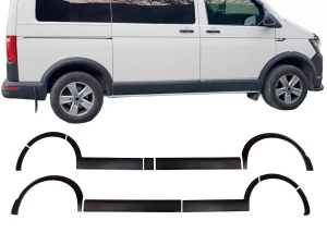 Арки та дверні молдинги VW T5 (03-15) коротка база, 2 зсувні двері