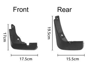 Бризковики Mazda 3 / Axela III (BM; 13-16) Hatchback - Benke 4