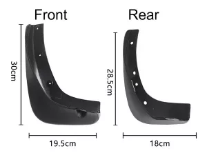 Брызговики Nissan Note I (E11; 04-13) - Benke 4