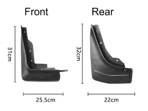 Бризковики Mercedes GLB X247 (19-23) - Premium 4
