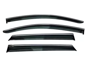 Дефлектори вікон Toyota bZ4X (EA10; 22-) - Niken (з хром молдингом)