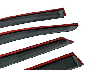 Дефлектори вікон Toyota bZ4X (EA10; 22-) - Niken (з хром молдингом) 4