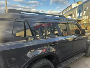Дефлекторы окон Toyota LC Prado V (J250; 24-) - Niken (накладные, 6 шт) 6