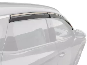 Дефлектори вікон Hyundai Tucson IV (NX4; 21-) SWB Short - Niken (з хром молдингом)