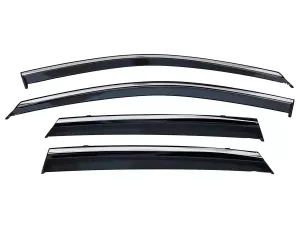Дефлектори вікон Hyundai Tucson IV (NX4; 21-) SWB Short - Niken (з хром молдингом) 2