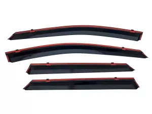 Дефлектори вікон Hyundai Tucson IV (NX4; 21-) SWB Short - Niken (з хром молдингом) 3