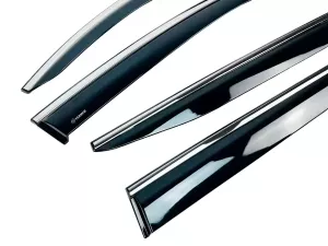 Дефлектори вікон Toyota LC J300 (21-) - Niken (з хром молдингом) 2