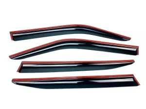 Дефлектори вікон Toyota LC J300 (21-) - Niken (з хром молдингом) 3