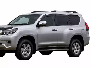 Дефлектори вікон Toyota LC J150 Prado IV (09-22) - Niken (з хром молдингом, 6 шт) 4
