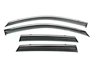 Дефлектори вікон Audi A3 IV (8Y; 20-) Sportback - Niken (з хром молдингом) 2