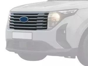 Хром на решітку радіатора Ford Courier II (23-) - Carmos