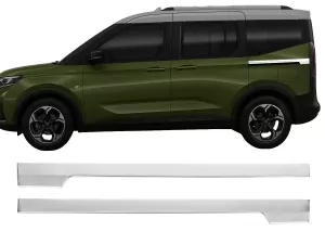 Хром молдинги зсувних дверей Ford Courier II (23-)