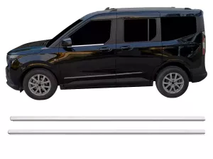 Хром нижние молдинги окон Ford Courier II (23-) - Omsa (2 шт.)