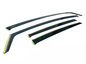 Дефлектори вікон Seat Leon II (1P; 05-12) - Hawk (вставні) 2