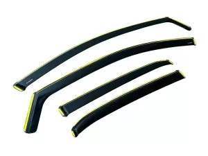 Дефлекторы окон Toyota Corolla XI (13-18) - Hawk (вставные) 2