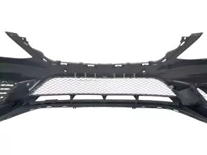 Бампер передній Mercedes S W222 (14-17) - S63 AMG стиль (хром сітки) 3