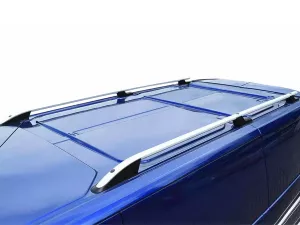 Рейлинги Ford Custom I (13-23) L1 короткая база - Sport серые 2