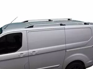 Рейлинги Ford Custom I (13-23) L2 длинная база - Sport серые 4