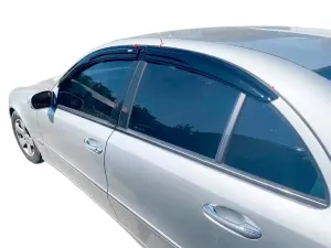 Дефлектори вікон Mercedes E W211 (02-09) Sedan - Defl Sport (накладні) 8