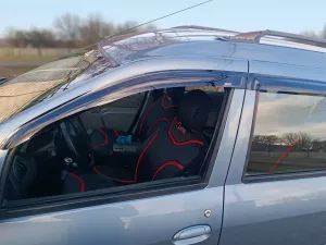 Дефлектори вікон Dacia Logan MCV (07-13) - Defl (накладні) 5