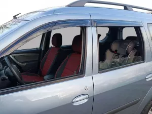 Дефлектори вікон Dacia Logan MCV (07-13) - Defl (накладні) 6