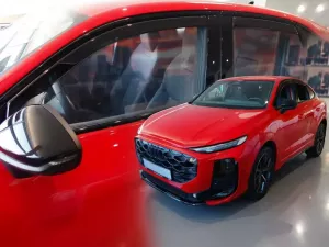 Дефлектори вікон Audi Q3 III (FJ; 25-) Sportback - Heko (вставні) 4