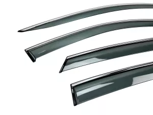 Дефлекторы окон Honda Accord XI (22-) EU/Asia - Hawk (с хром молдингом) 3